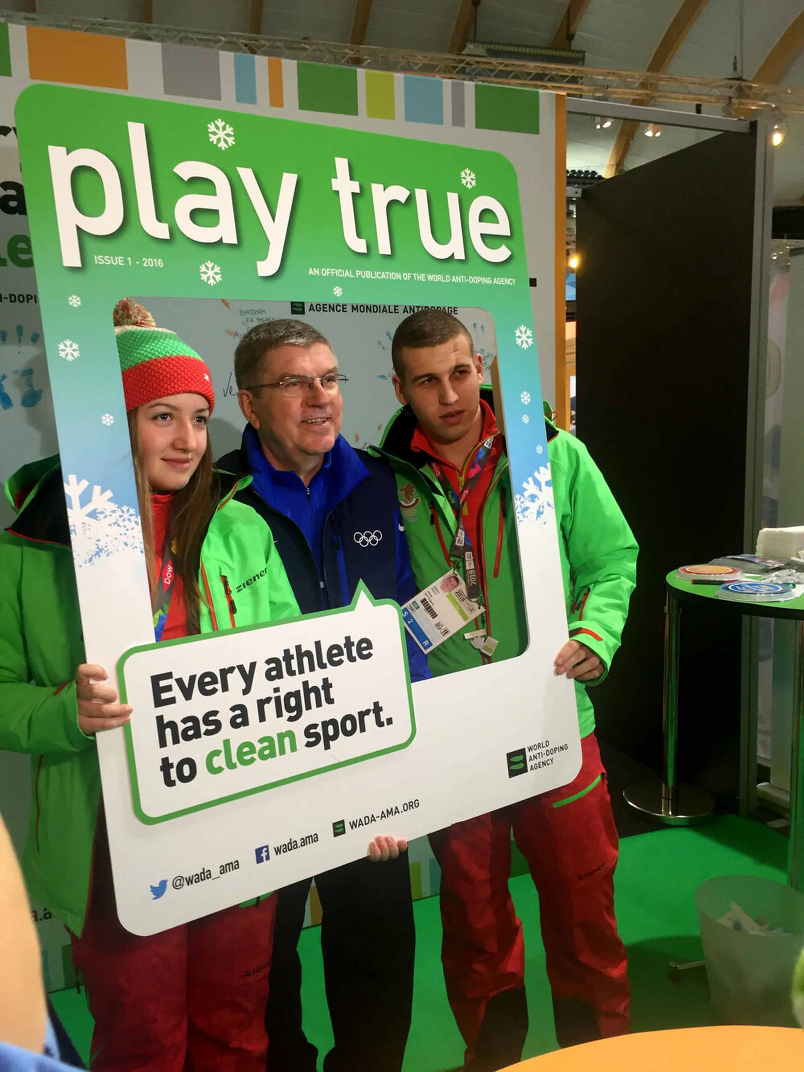 Ioc presidenten pa antidopingstand3