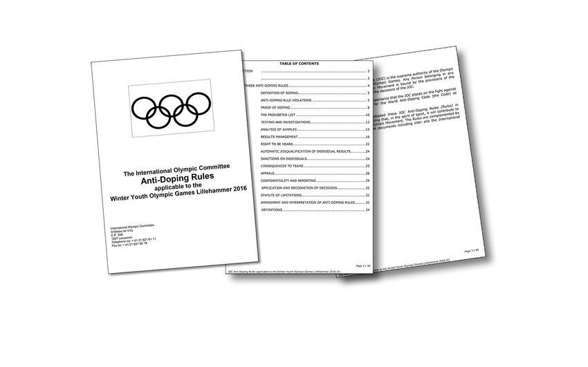 Antidoping regler for ungdoms ol pa lillehammer9