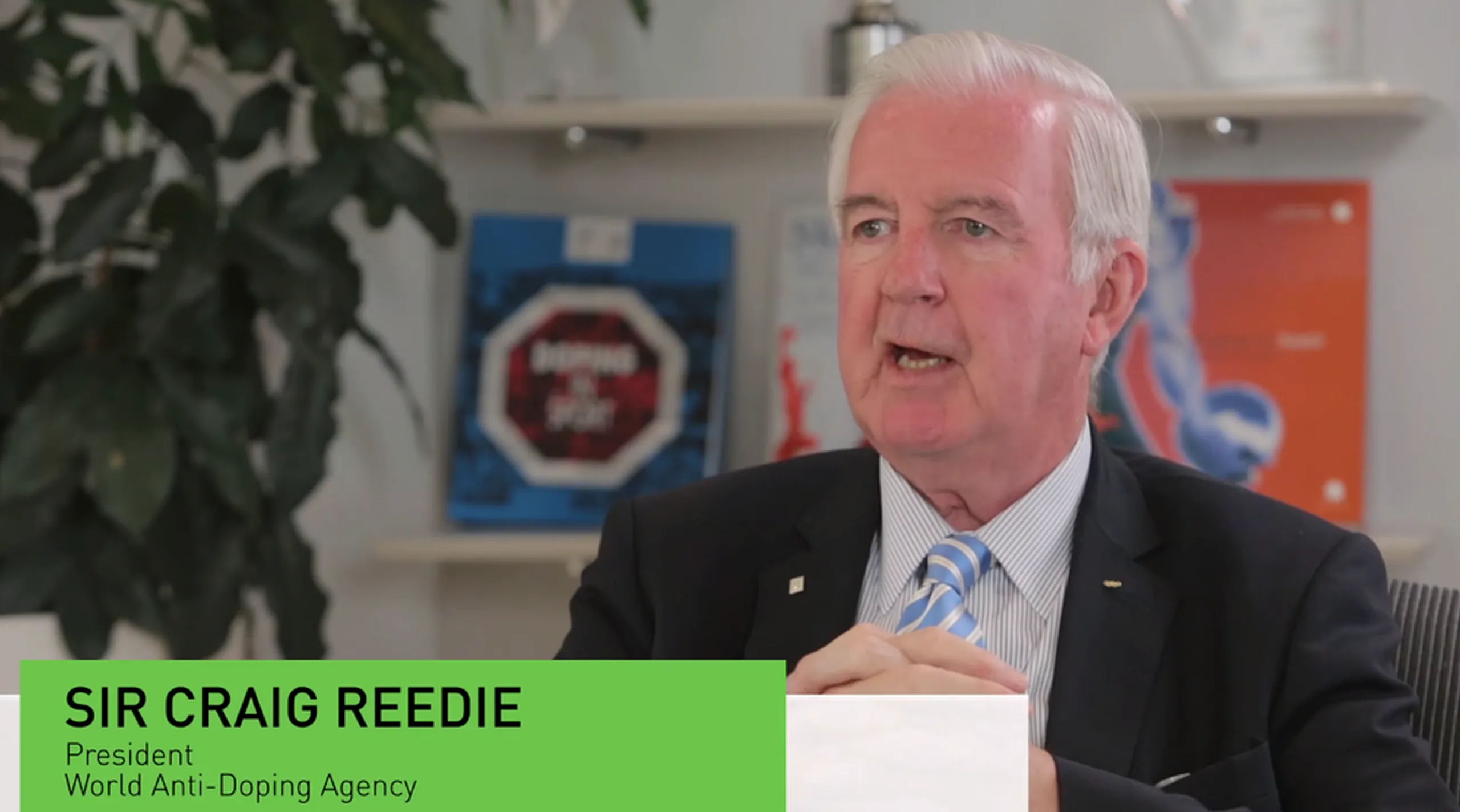 Wada presidenten forstemann ut i ny serie9