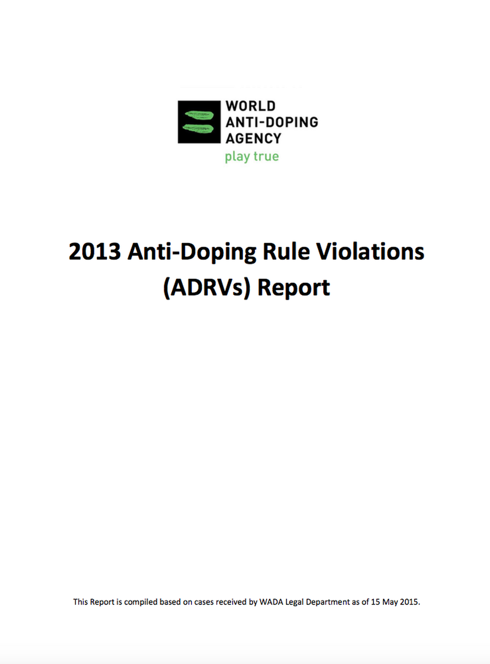 Nesten 2000 dopingstraffer i 20139