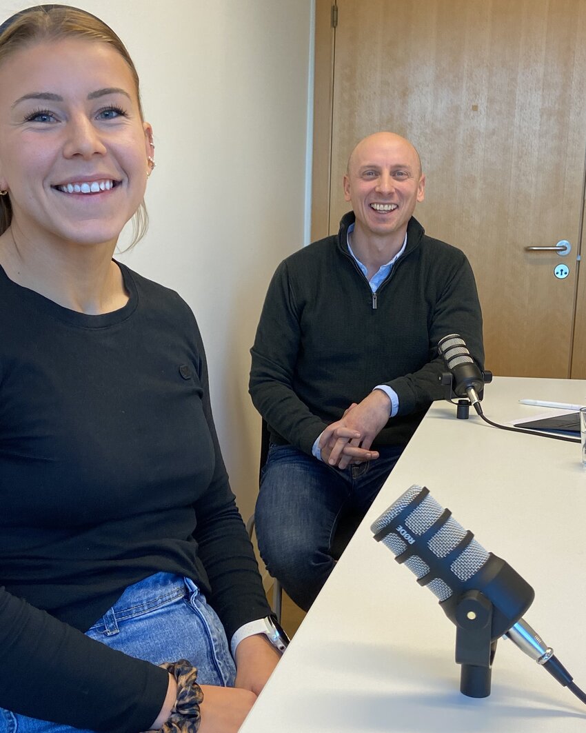 Fredrik og Marie i Antidoping podden