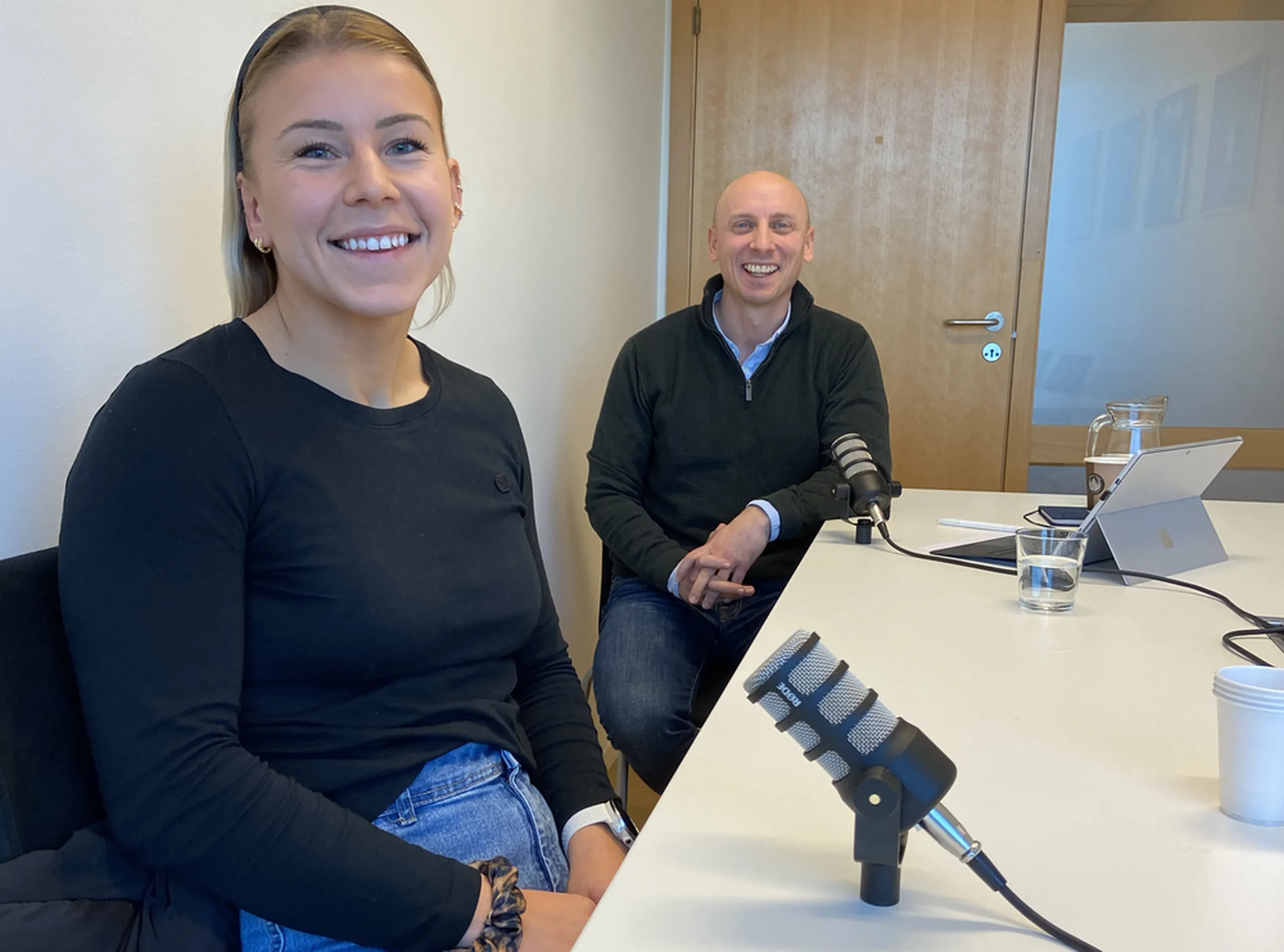 Fredrik og Marie i Antidoping podden