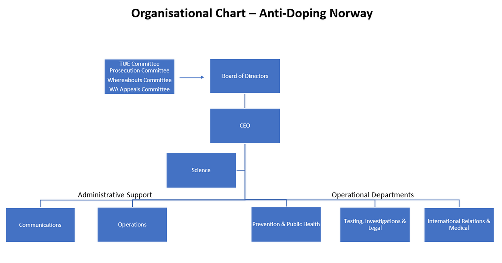 Org chart engelsk